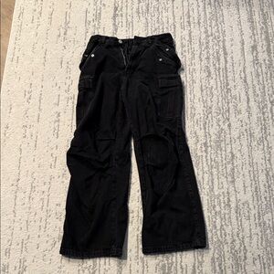 Zara Charcoal Utility Trousers